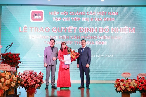 Tạp chí Tiếp thị & Gia đình có tân Trưởng đại diện văn phòng miền Nam