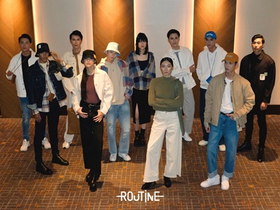 Routine xuất hiện đầy ấn tượng tại sàn Runway tại sự kiện Cotton day