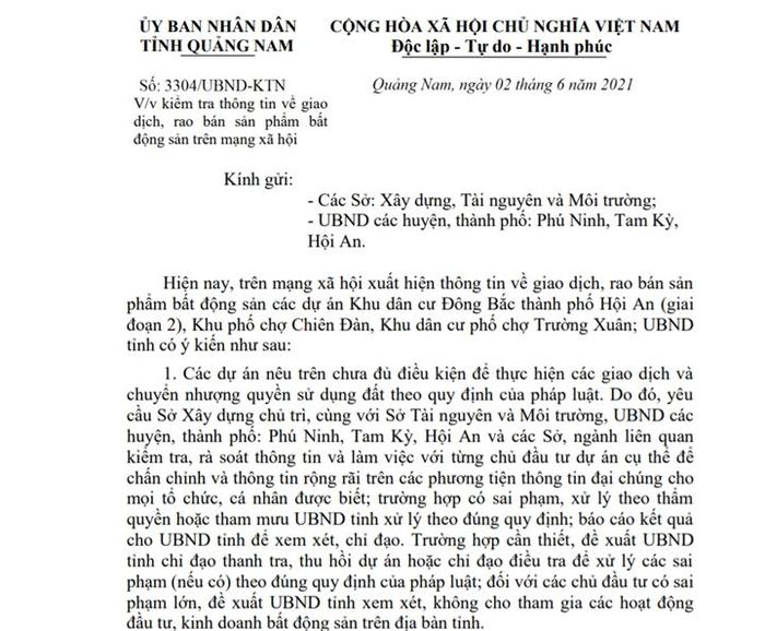 Dự án chưa đủ điều kiện giao dịch, mạng xã hội đã xuất hiện rao bán sản phẩm BĐS