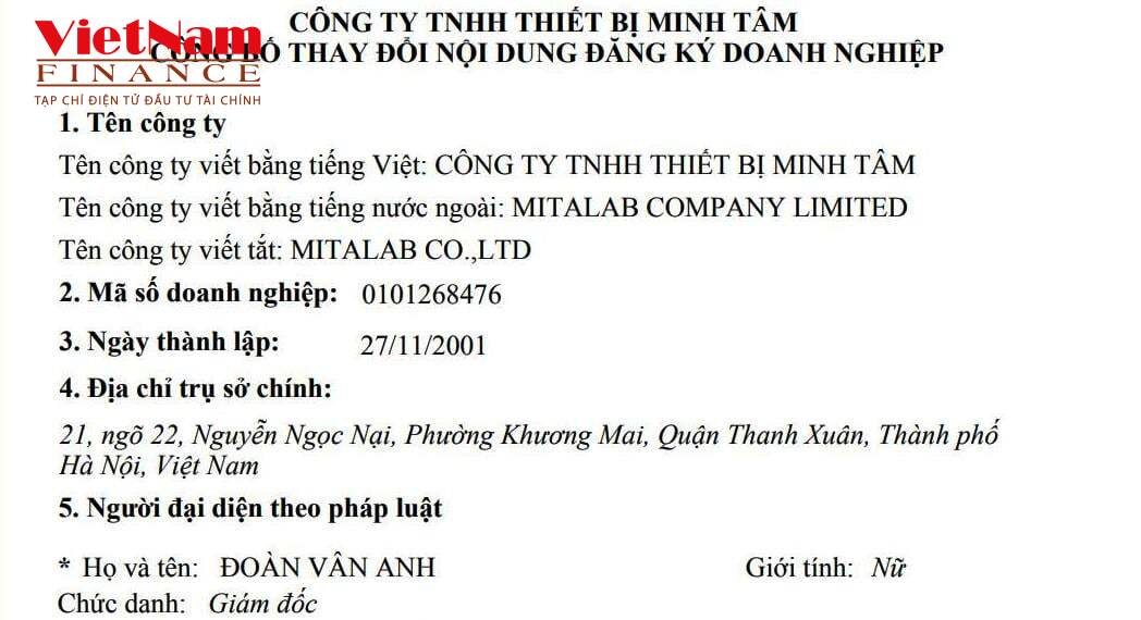 Nổi danh Thiết bị Minh Tâm, liên tục thắng thầu vật tư y tế 9.000 tỷ đồng 