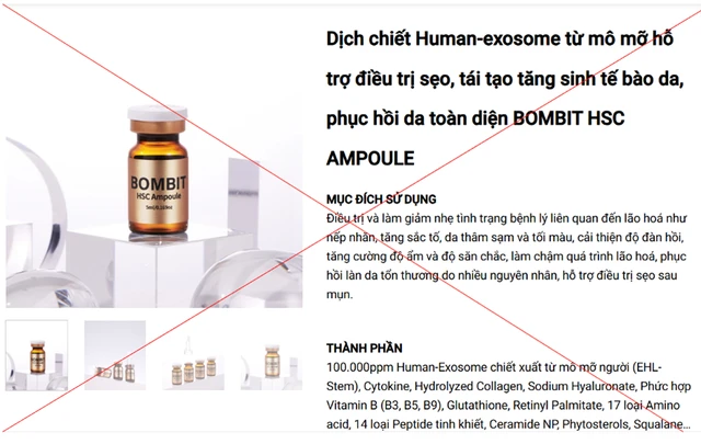 một loạt công ty mỹ phẩm vi phạm