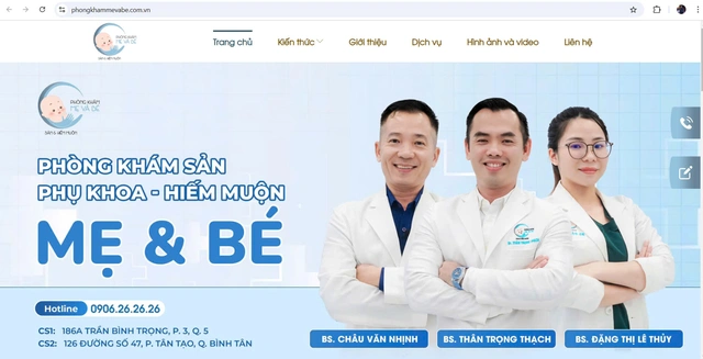 Phòng khám Sản phụ khoa hiếm muộn Mẹ và Bé tiếp tục mắc hàng loạt sai phạm