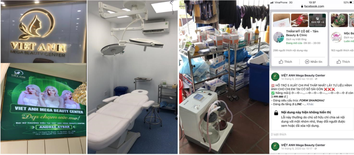 Một cơ sở chăm sóc da “lấn sân” sang phẫu thuật thẩm mỹ trái phép ngay tại địa bàn quận 1