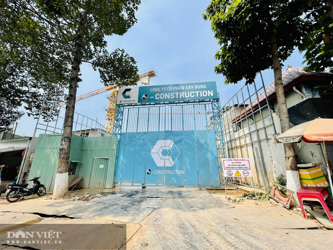 Dự án C-River View của Cường đô la có dấu hiệu xây trái phép hầm móng?