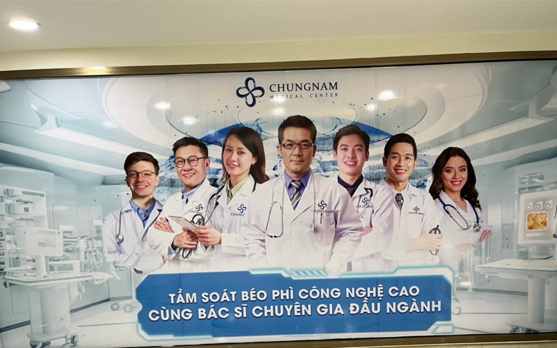 Quảng cáo dịch vụ khám chữa bệnh trái phép, ChungNam Korea bị phạt 70 triệu đồng 