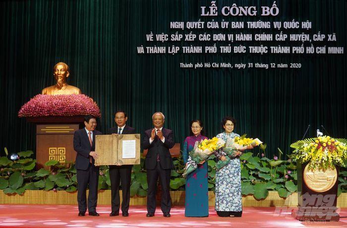 Chính thức công bố thành lập Thành phố Thủ Đức