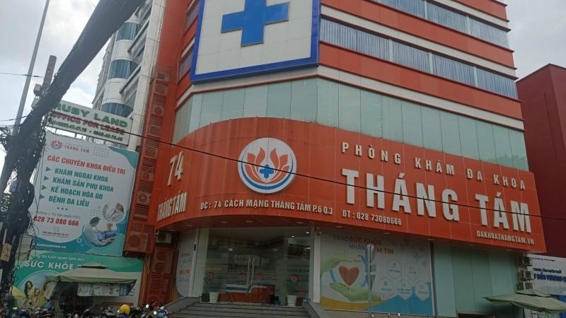 Sở Y tế TP.HCM sẽ kiểm tra Phòng khám đa khoa Tháng Tám bị tố “vẽ bệnh moi tiền”